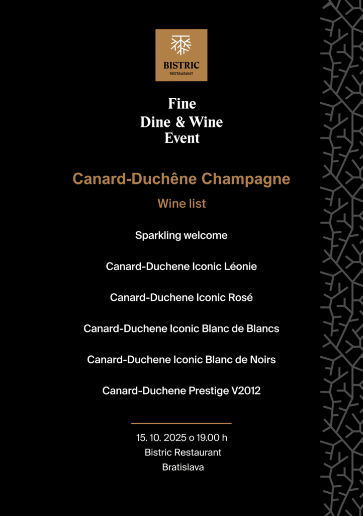 Fine Dine & Wine Event: Canard-Duchêne - gallery - Canard-Duchêne menu Fine Dine & Wine Event: Canard-Duchêne - gallery - Canard-Duchêne menu